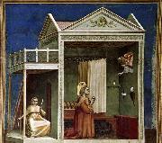 GIOTTO di Bondone Annunciation to St Anne oil painting artist